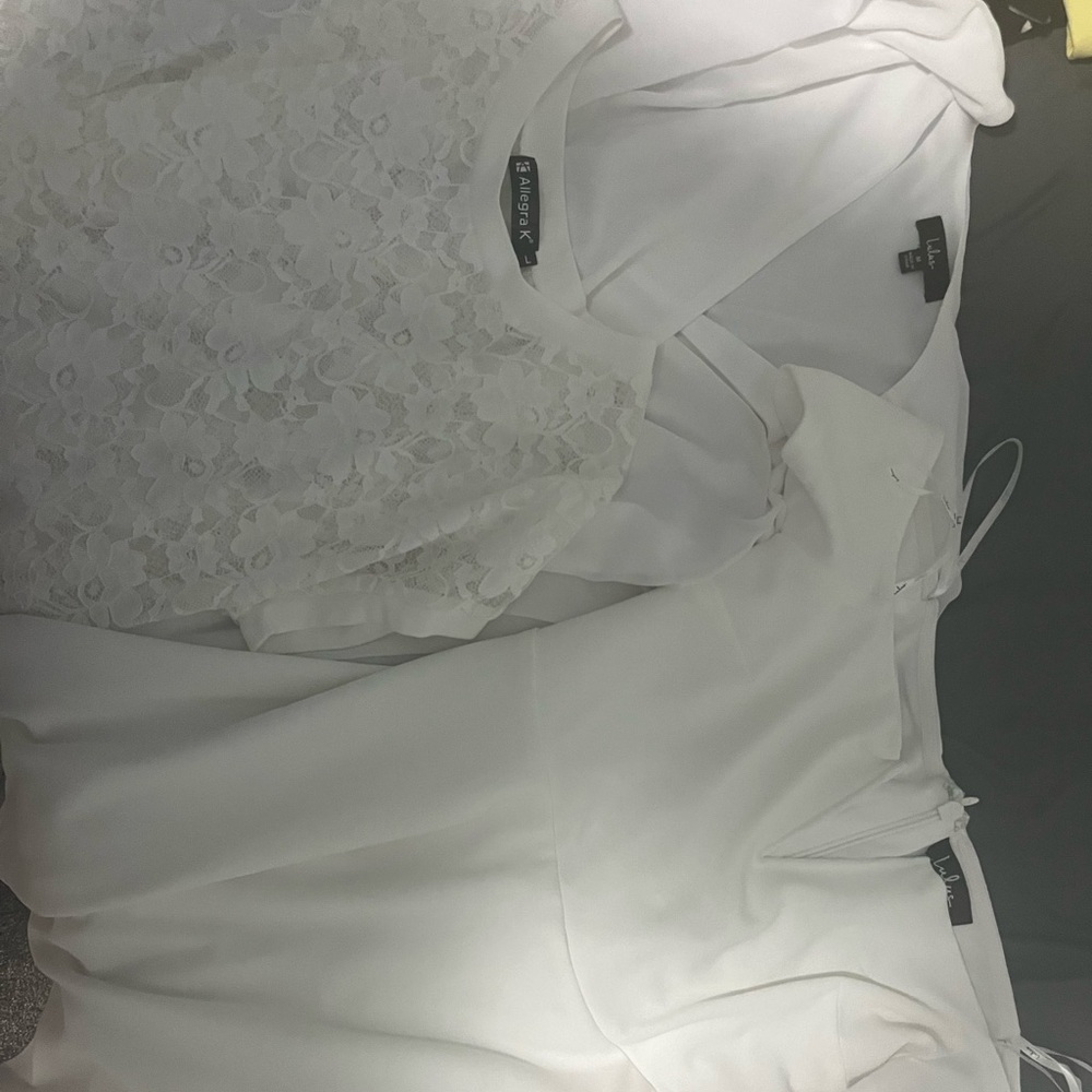 White bridal bundle size large women’s